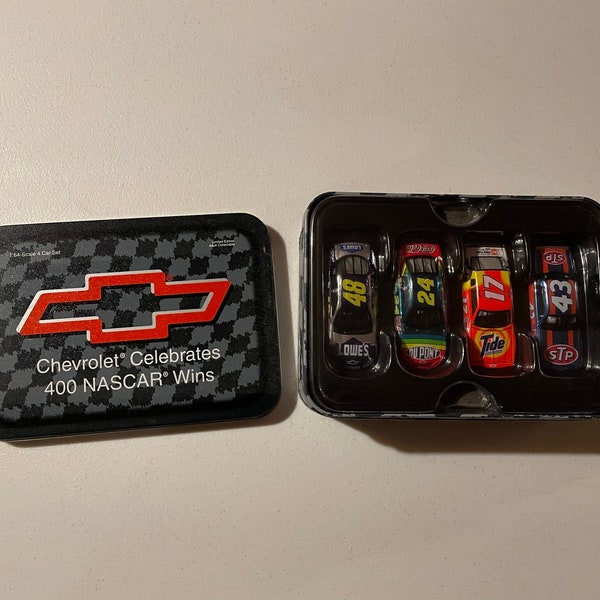 Action Racing Collectables Nascar Chevrolet 400 Wins 4-Car Set (1:64 Scale)