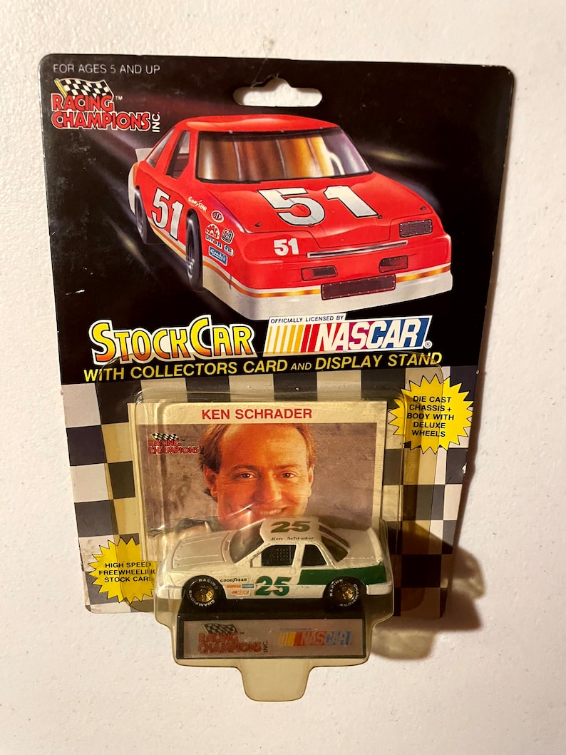 1991 Nascar Racing Champions group of 4 Rusty Wallace / Ken Schrader ...