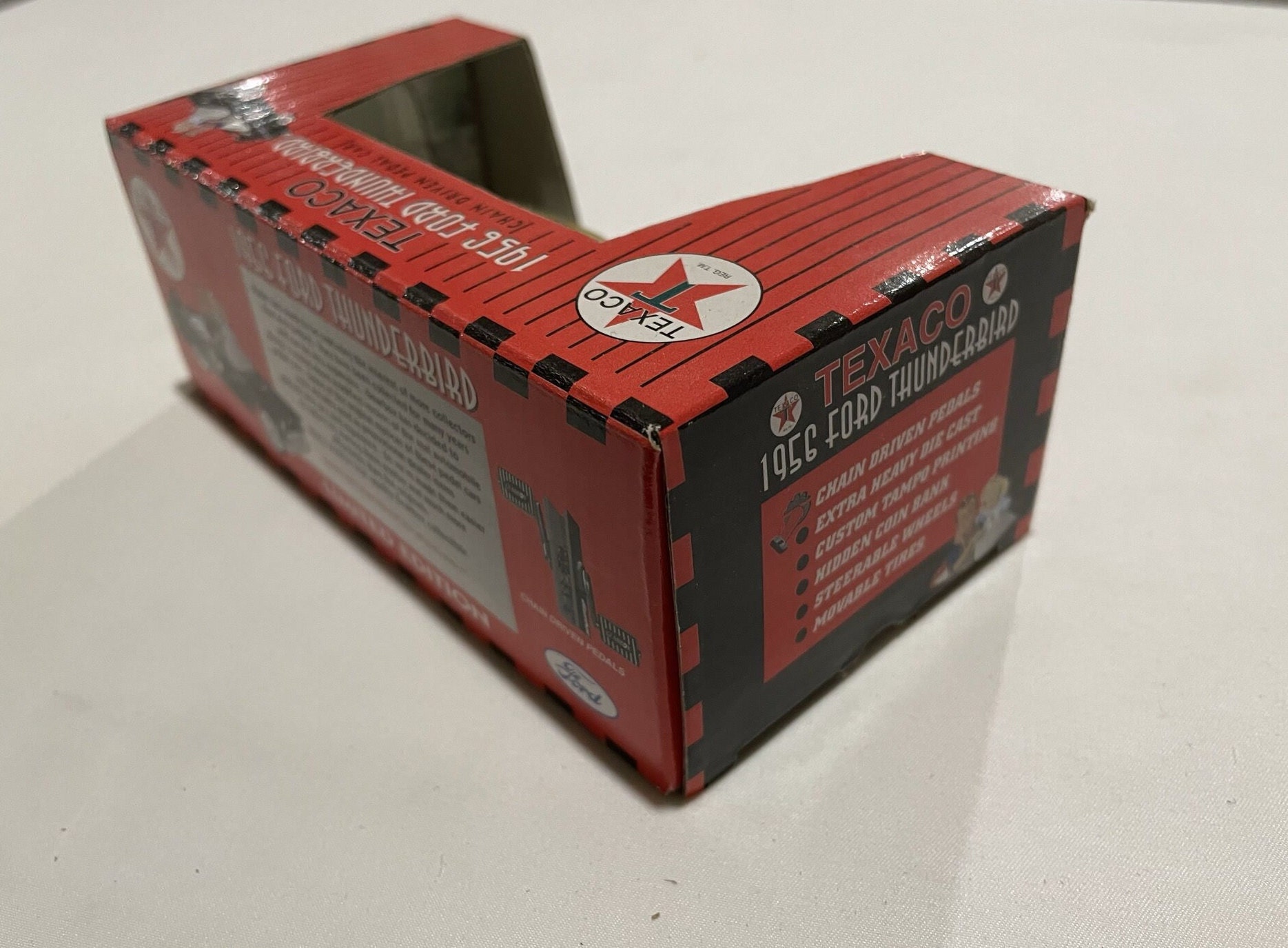 Gearbox Collectibles 1956 Ford Thunderbird Green Pedal Car Etsy