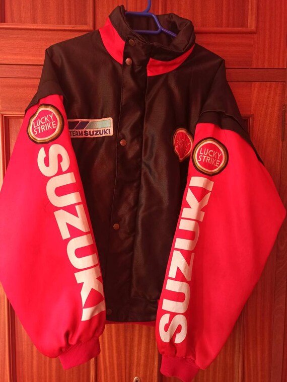 Vintage Jacket Scott Team Suzuki 90 Years. Very Rare - Etsy Denmark