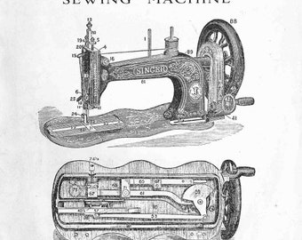 Singer 12K Family sewing machine operating instructions digital manual