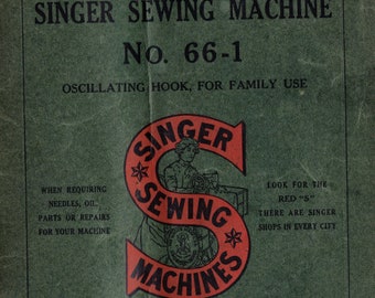 Singer 66-1 sewing machine digital manual