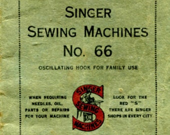 singer 66 year 1929 digital manual