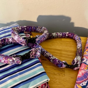 CAT Calming Collar , Lavender, Chamomile,  Rosehips and Valarian Root Filled , Repels Fleas, Eco-Friendly Thunder Collar, Anxiety FREE SHIP