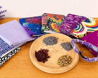 Handmade Herbal Dog Calming Collar | Lavender, Chamomile, Valerian Root for Anxiety Relief