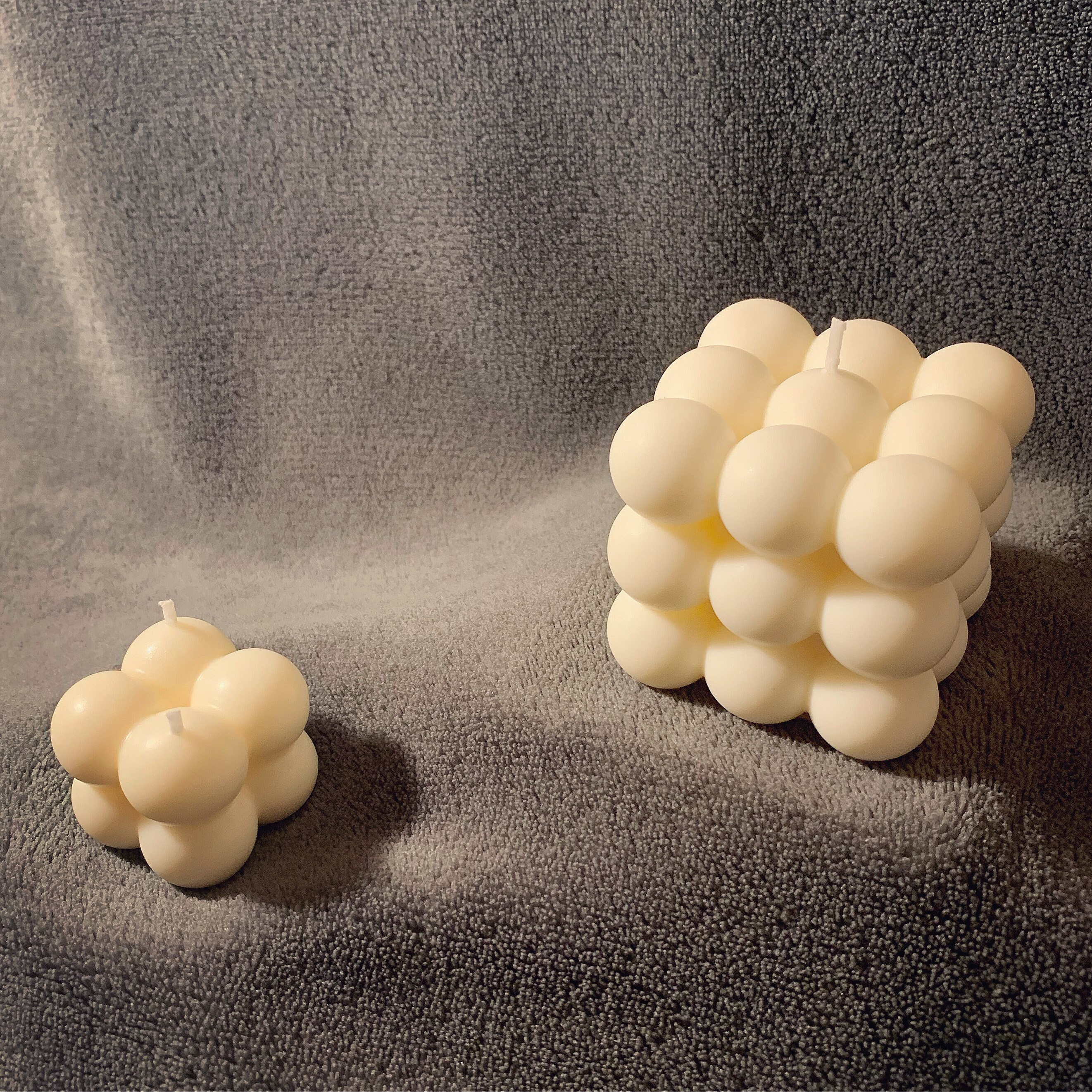 Lot de 2 Bougie Bubble | Candle Bougie Nuage