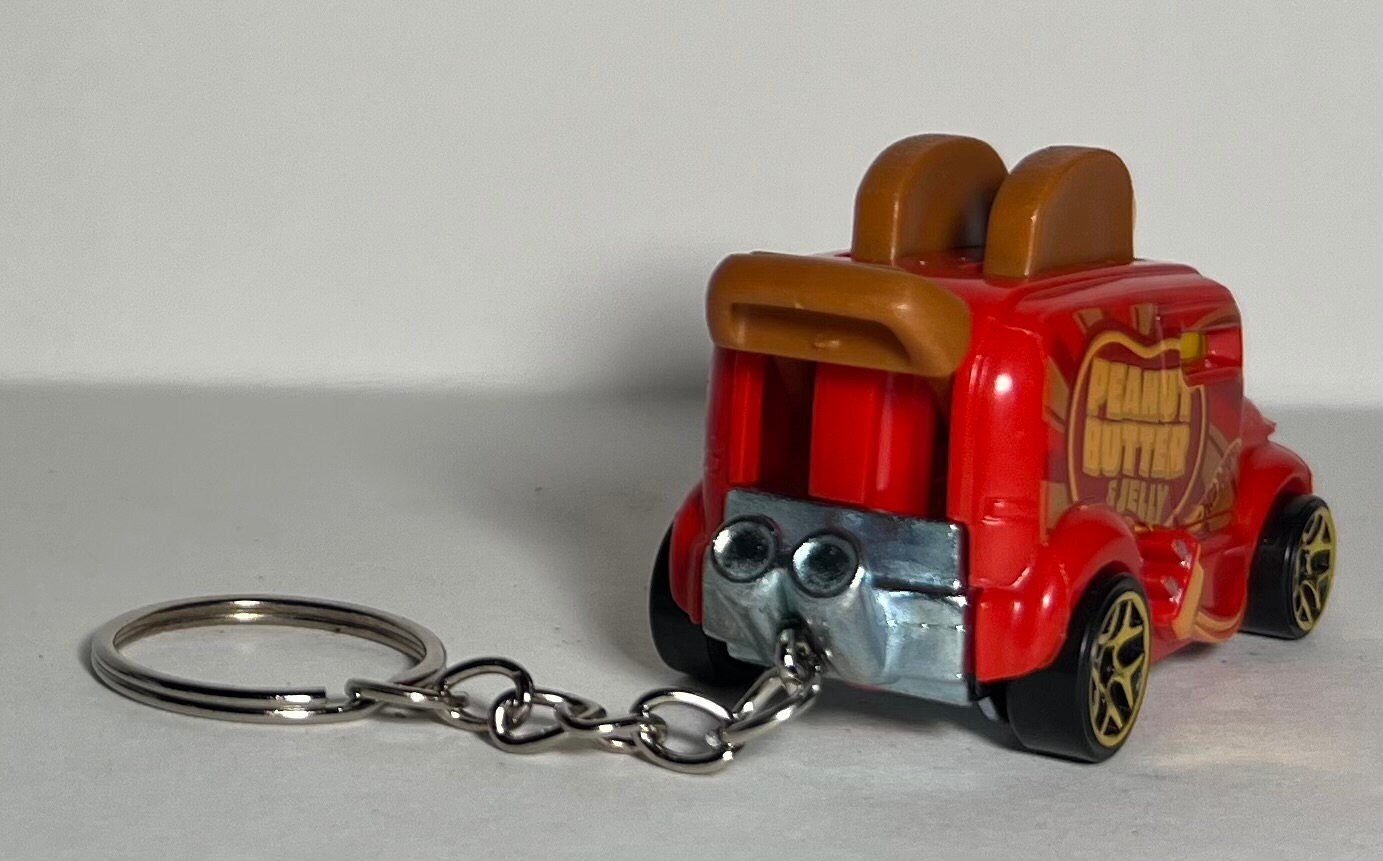 Hot Wheels Roller Toaster Keychain Etsy