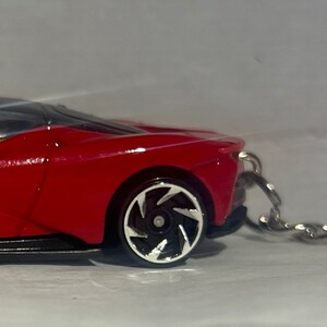 Hot Wheels *Pininfarina Battista Keychain *Red Edition