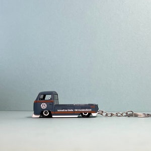 Hot Wheels VW T2 Pickup Keychain
