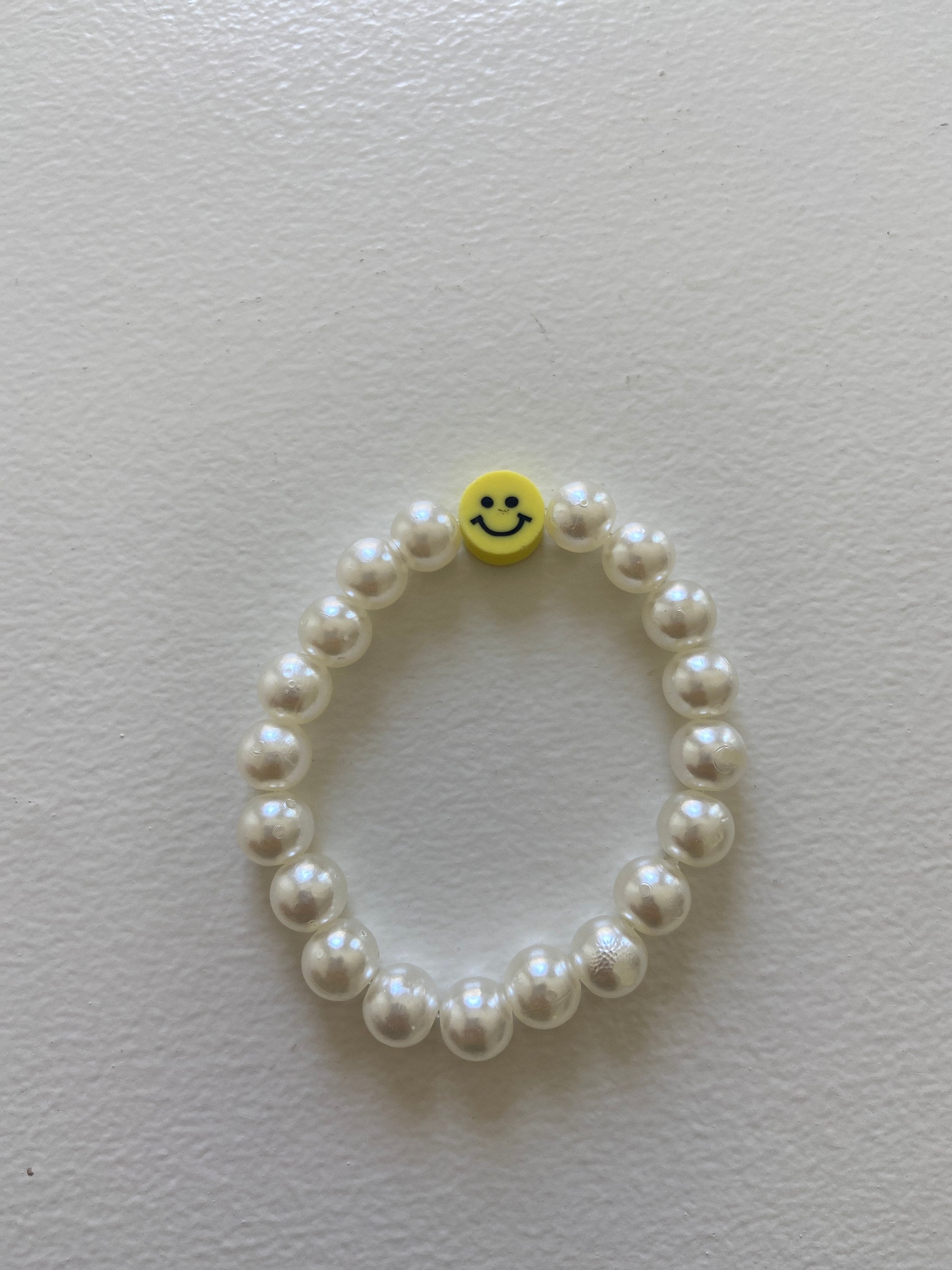 【BLACKPURPLE】Smile Pearl Necklace Smile Pearl Bracelet Pearl Smiles - Etsy