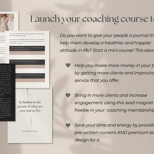 Done for You Course | Healthy Boundaries Workbook | Lead Magnet Ebook ...