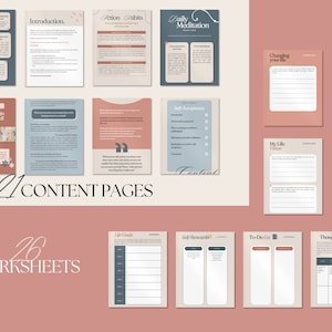 Self-Acceptance Coach Workbook | Ebook Template (Digital Download) image 7