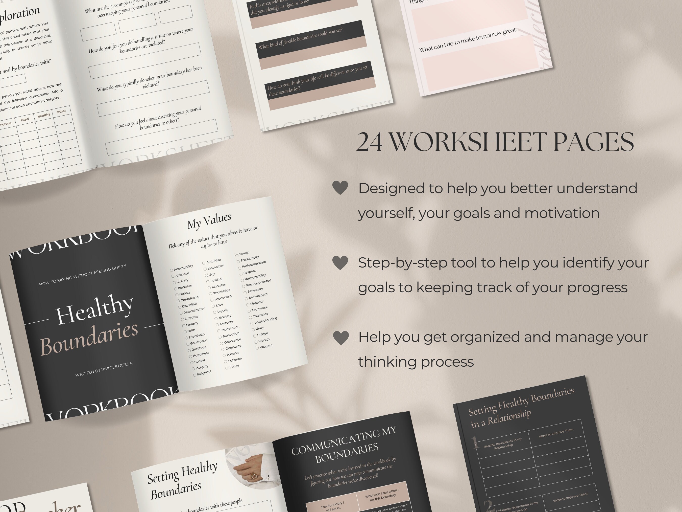 Done for You Course | Healthy Boundaries Workbook | Lead Magnet Ebook ...