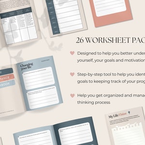 Self-Acceptance Coach Workbook | Ebook Template (Digital Download) image 4