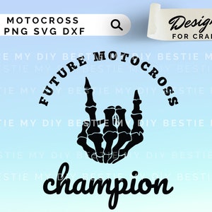 Futuro campeão de motocross Moto kid Mama Mom Svg mama dirt bike racing png dxf Cricut Silhouette Motocross sublimação dirtbike offroad biker