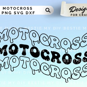 Motocross svg Moto Mama Mama Dirt Bike Racing png dxf svg Cricut Silhouette Sublimation Dirtbike Retro Groovy Drip