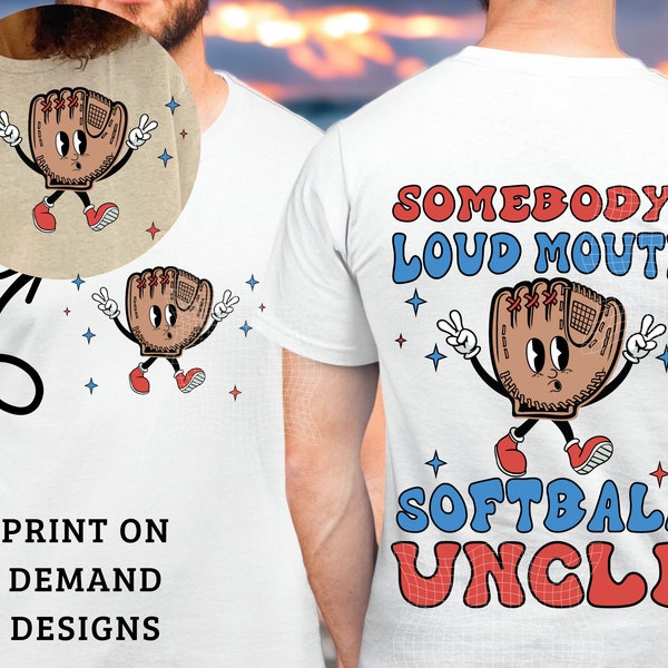 Softball Uncle Svg Etsy