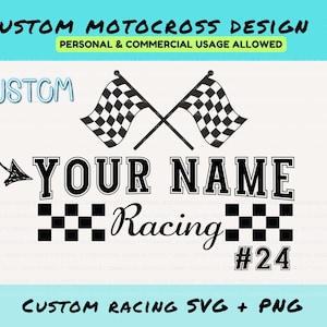 Motorcross SVG PNG Custom Moto moeder mama crossmotor MX nummer racen Cricut sublimatie crossmotor race leven off-road vader vrouw echtgenoot