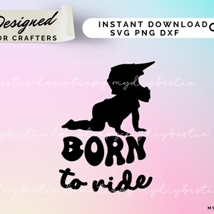 Motocross Moto Mama Mom Svg mama dirt bike racing png Cricut Silhouette sublimation crossbike tout-terrain motard bébé né pour rouler
