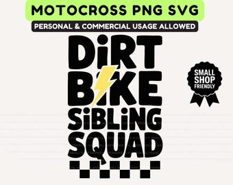 Motocross SVG PNG Dad Bundle Wife Moto Boy Bro Mama Mom Dirt Bike Dirtbike Racing Race Day Vibes Sublimation  Rad Design Brother Bolt Summer