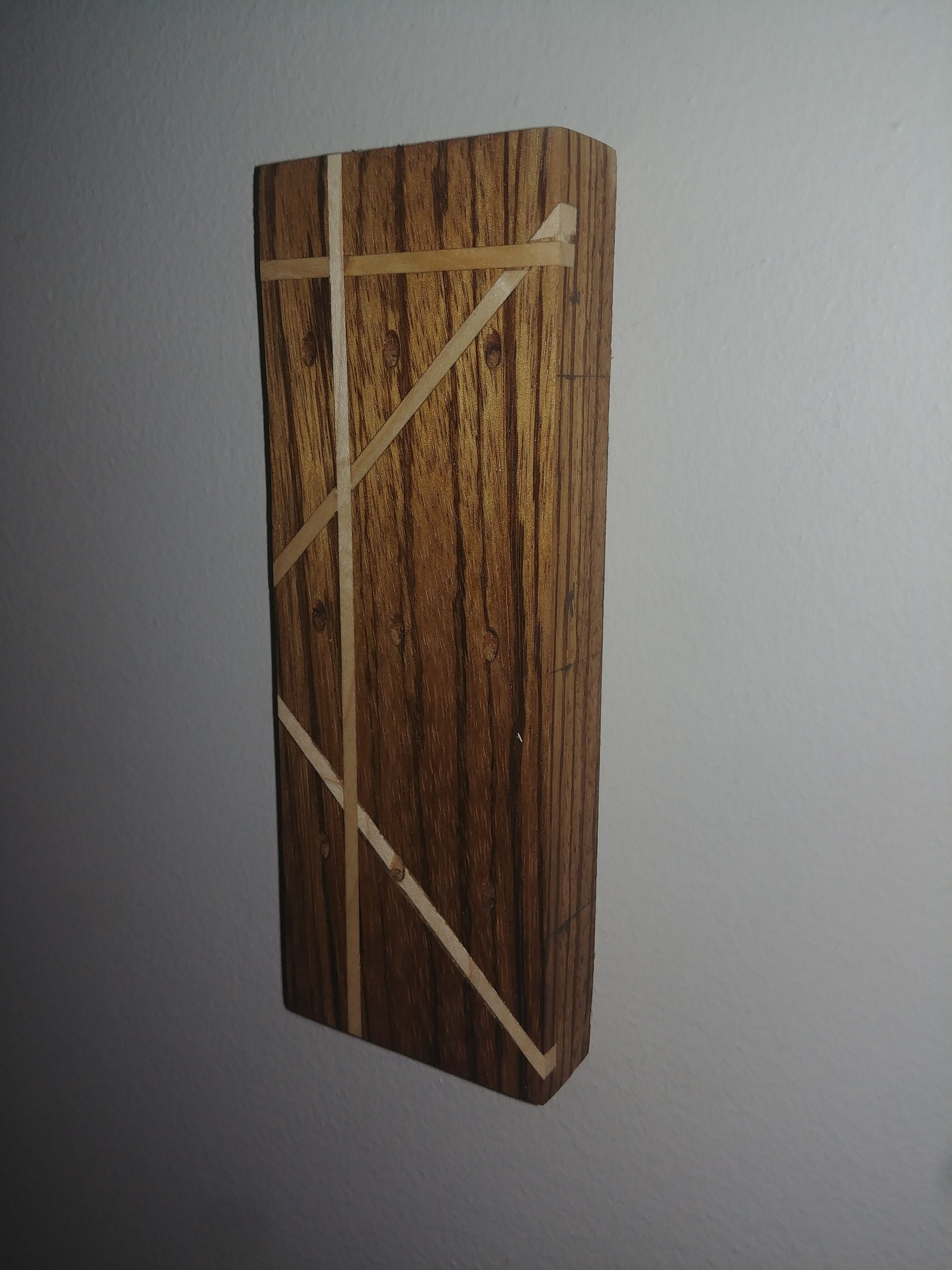 Zebra Wood Dart Holder Etsy