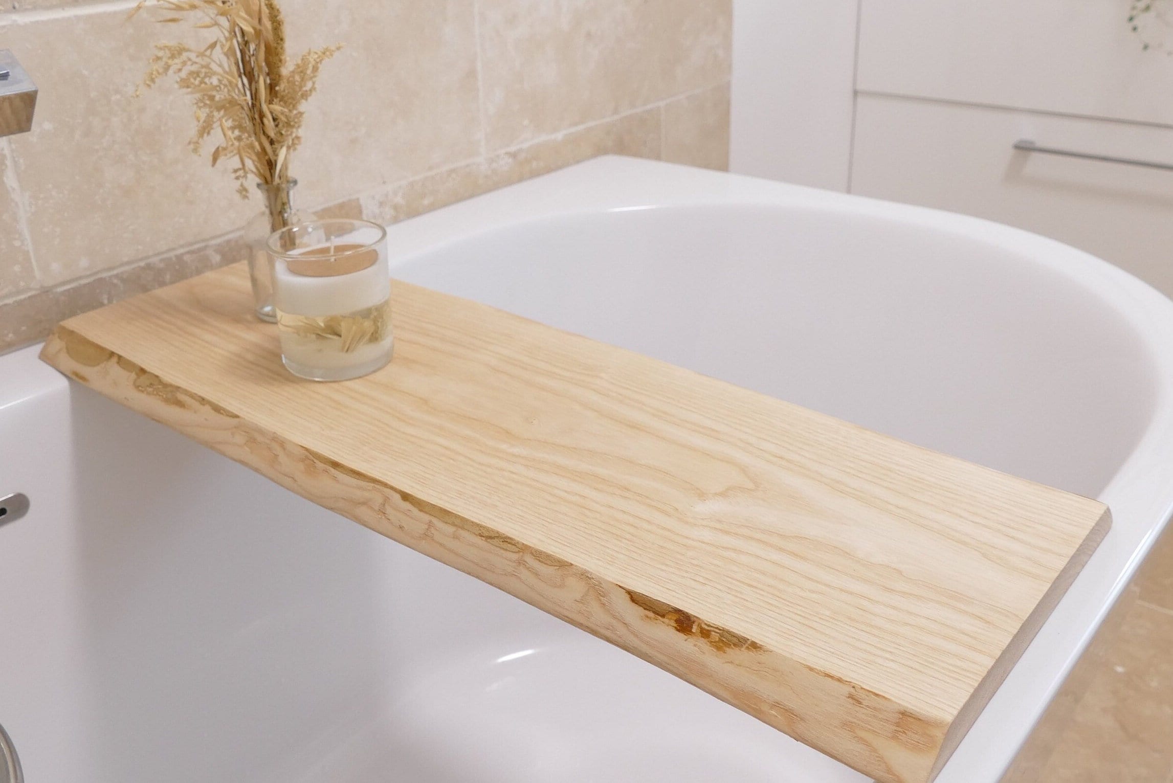 Plateau Baignoire Bois - Style Rustique