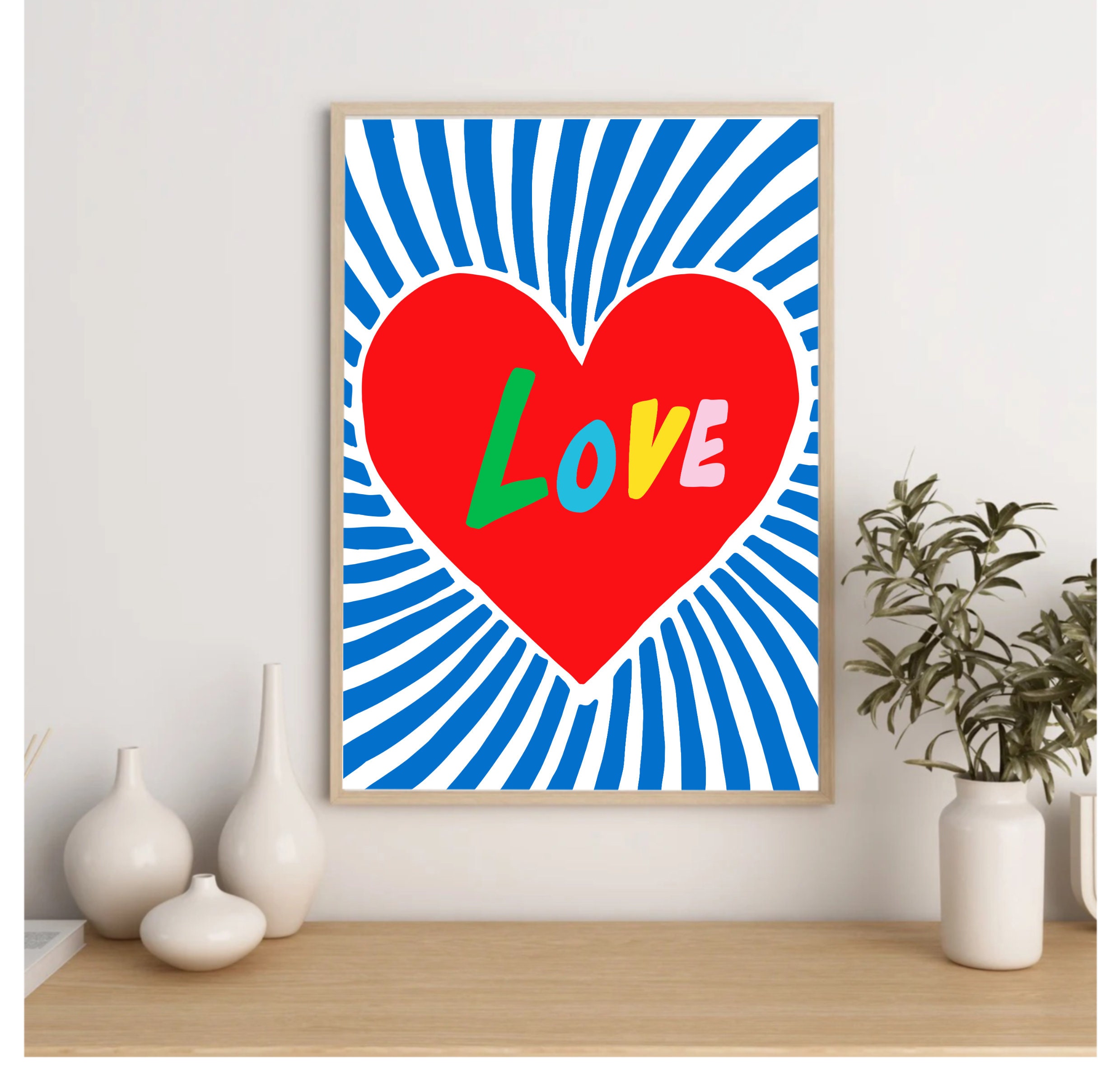 Love Poster | Mental Health/happiness Quote Print | Motivational Quotes ...