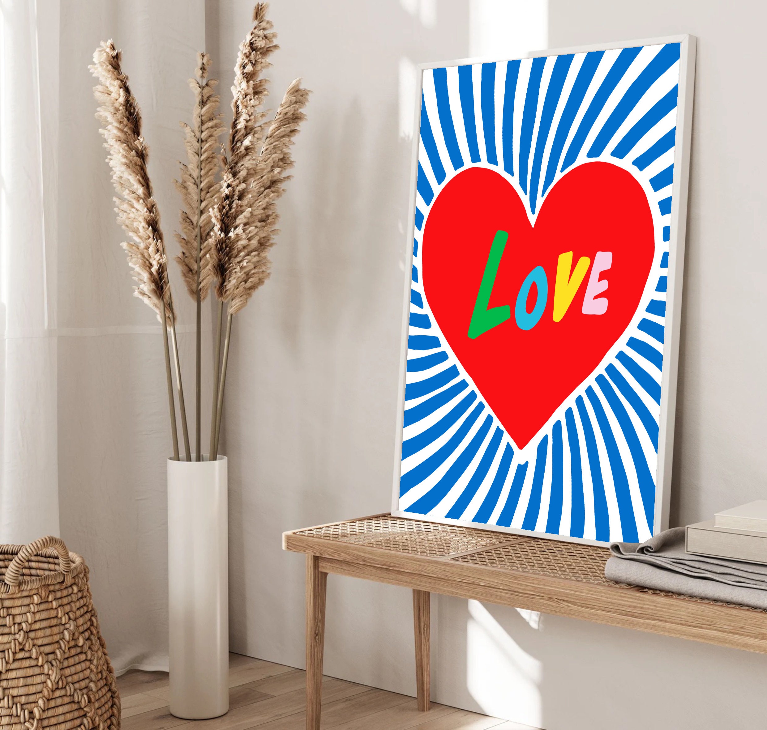Love Poster | Mental Health/happiness Quote Print | Motivational Quotes ...