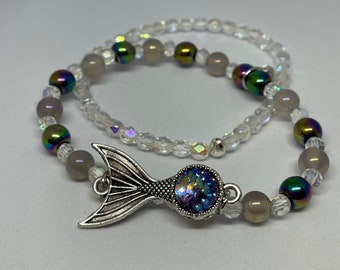 Orchard Beach - Beaded Mermaid Bracelet