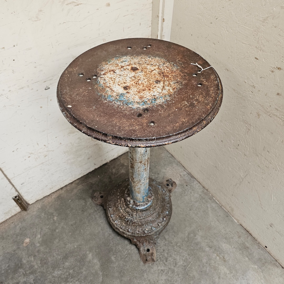 English Cast Iron Pedestal Table Base Etsy UK
