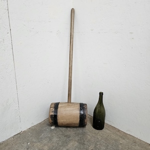 Large Vintage Wooden Mallet