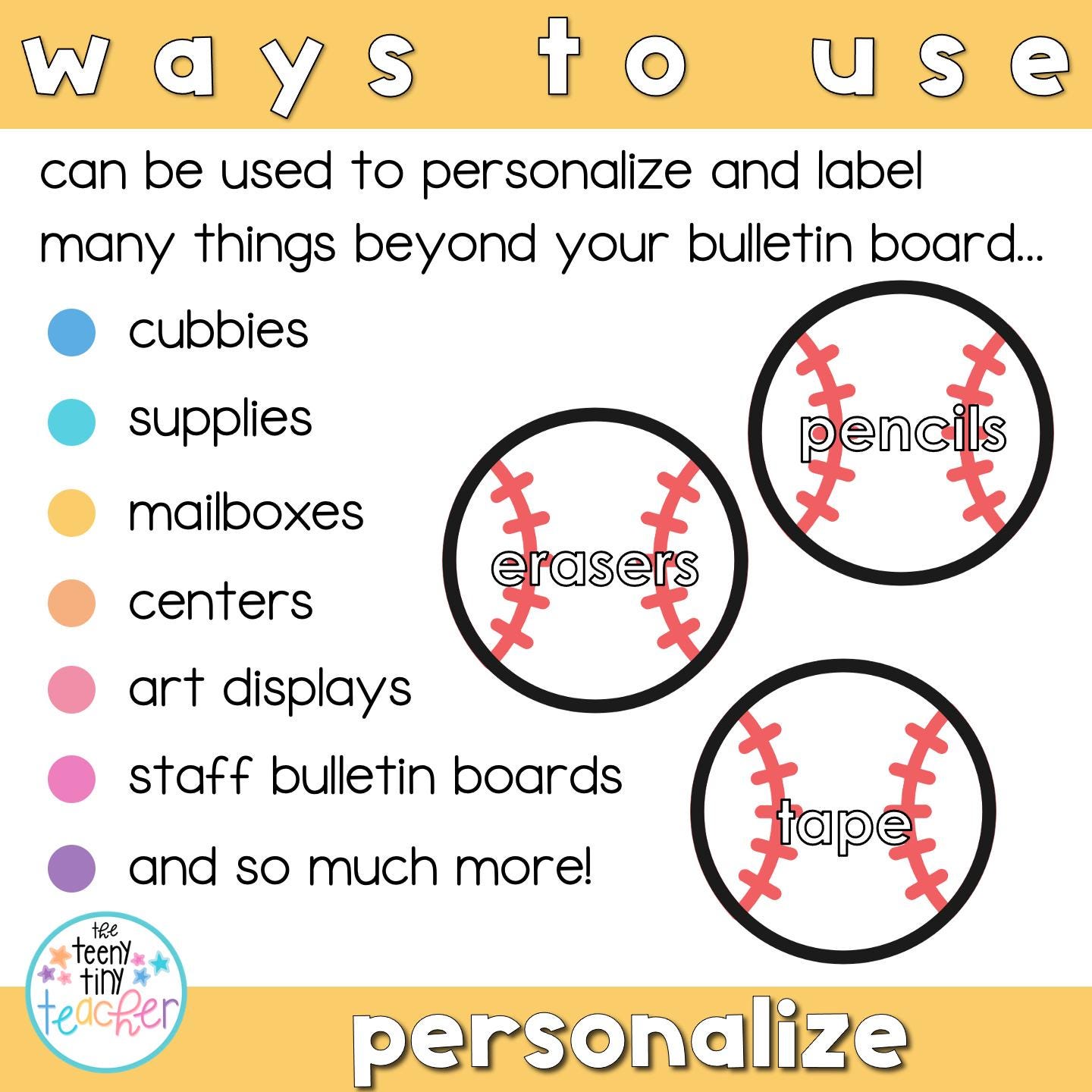 Classroom Bulletin Board Editable Set - Baseball Homerun - Etsy