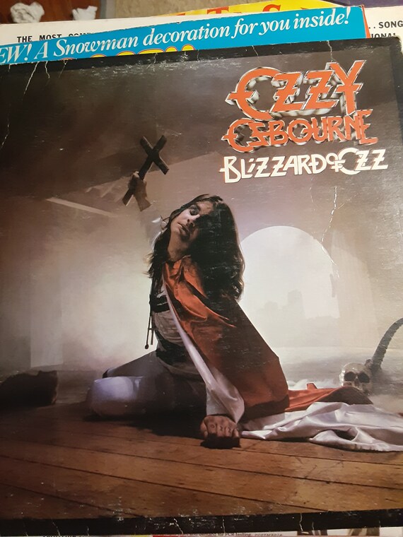 Ozzy Osbourne Blizzard of Ozz - Etsy