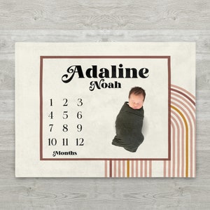 rainbow milestone blanket, rainbow, girl milestone blanket, baby girl milestone blanket, baby milestone blanket, girl, rainbow baby