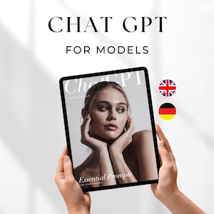 ChatGPT, Chat GPT E-Book for Models, modeling career e-book