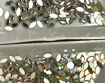 Wholesale Navette Crystal (Swarovski) 1 Gem = 1.50chf