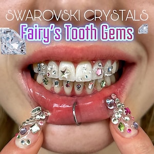 1 Scoop of mix Tooth Gems (Swarovski) - Sample Set