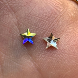 Rivoli Star (Swarovski) for Tooth Gems