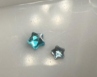 Flower | Star Flower Crystal/Glass Stones (foiled) • Tooth Gems, Nails, Art