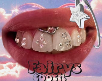 small crystal forms / micro tooth gem