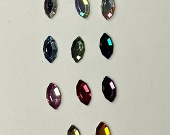 Zestaw motyli Navette Crystal (Swarovski) *Klejnot zęba*