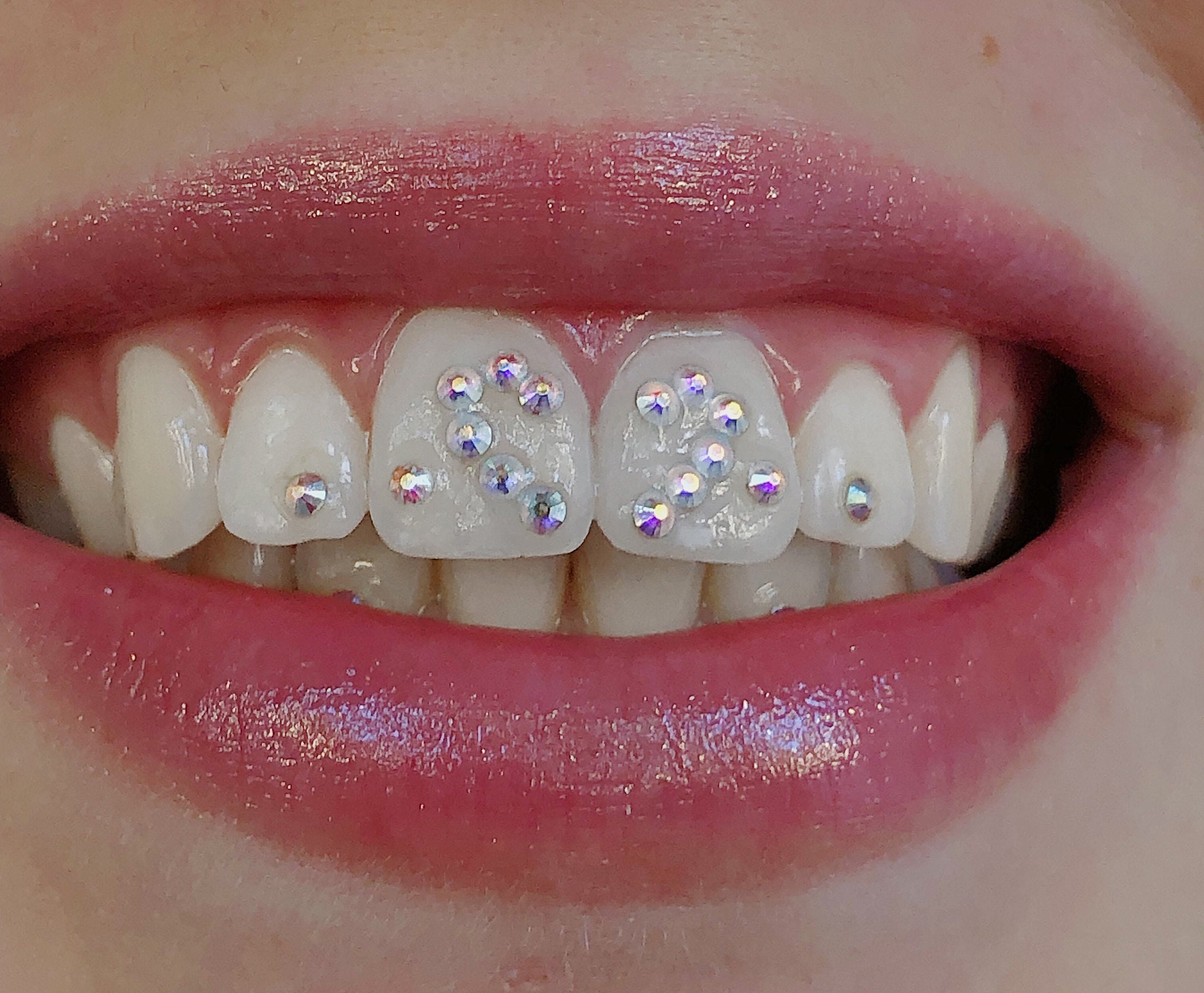 30pcs Tooth Gems Swarovski® Crystals Lead Free Non Hotfix Designs Foiled  Ss8 Rhinestones Flatbacks 