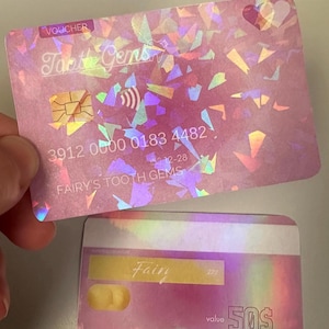Kreditkarte Gutschein zum personalisieren für Kunden, DIY