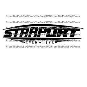 Starport 75 People Mover Space Mountain Magic Kingdom File Download / SVG / PDF / DXF