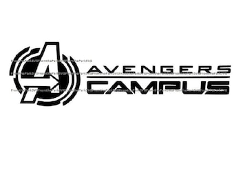 Logo Avengers Campus California Adventure Pobierz plik cyfrowy / SVG / PDF / DXF
