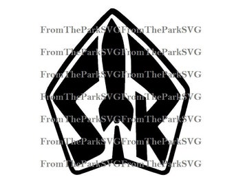 Buzz Lightjahre Space Ranger Spin Logo Magic Kingdom Datei Download / SVG / PDF / DXF