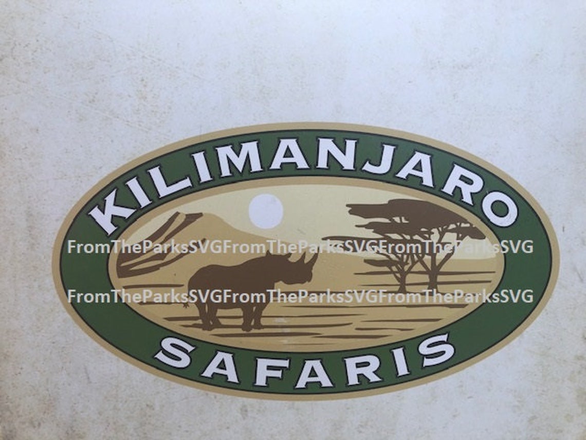Kilimanjaro Safari Africa Animal Kingdom Digital File Download - Etsy