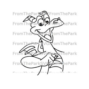 Figment Sketch Style Digital File Download / SVG / PDF / DXF