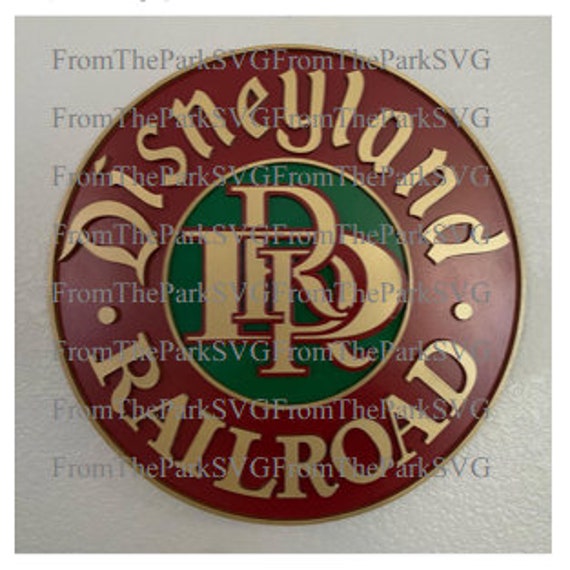 Disneyland Railroad Digital File Download / SVG / PDF / DXF - Etsy