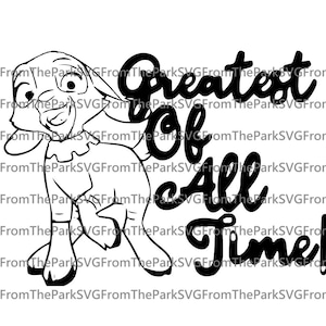 Wish Valentino Goat Greatest of All Time Digitaal bestand downloaden/SVG/PDF/DXF